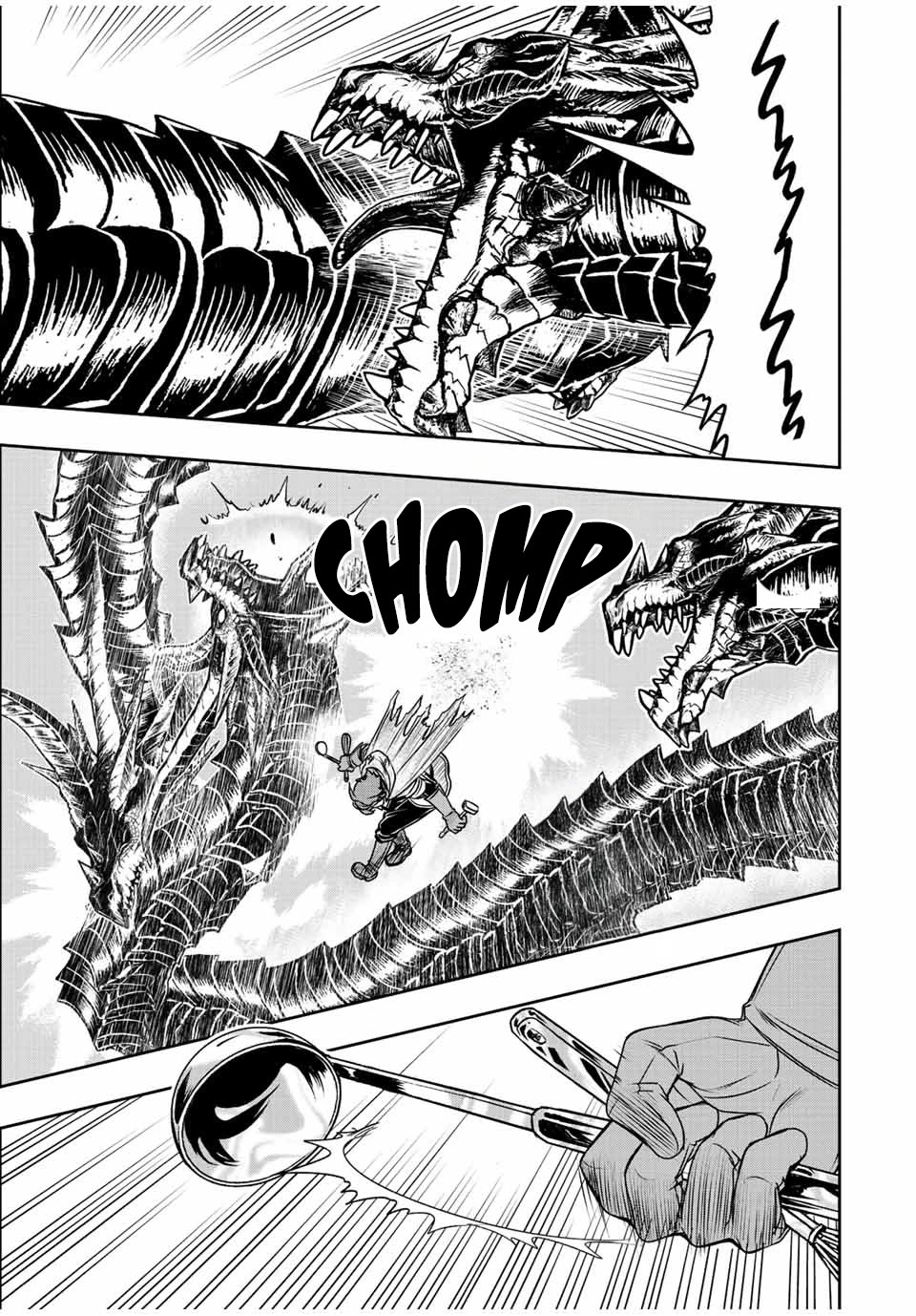The Useless Skill [Auto Mode] Has Been Awakened ~Huh, Guild's Scout, Didn't You Say I Wasn't Needed Anymore?~ Chapter 55 page 4 - Chapter 55: Ladle vs Ark Wyvern