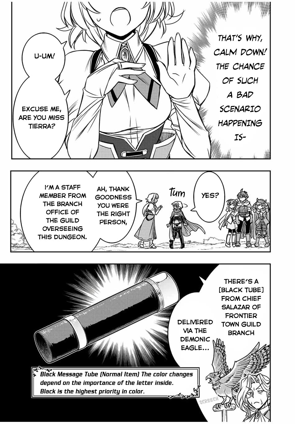 The Useless Skill [Auto Mode] Has Been Awakened ~Huh, Guild's Scout, Didn't You Say I Wasn't Needed Anymore?~ Chapter 65 page 10 - Chapter 65: Black Message Tube