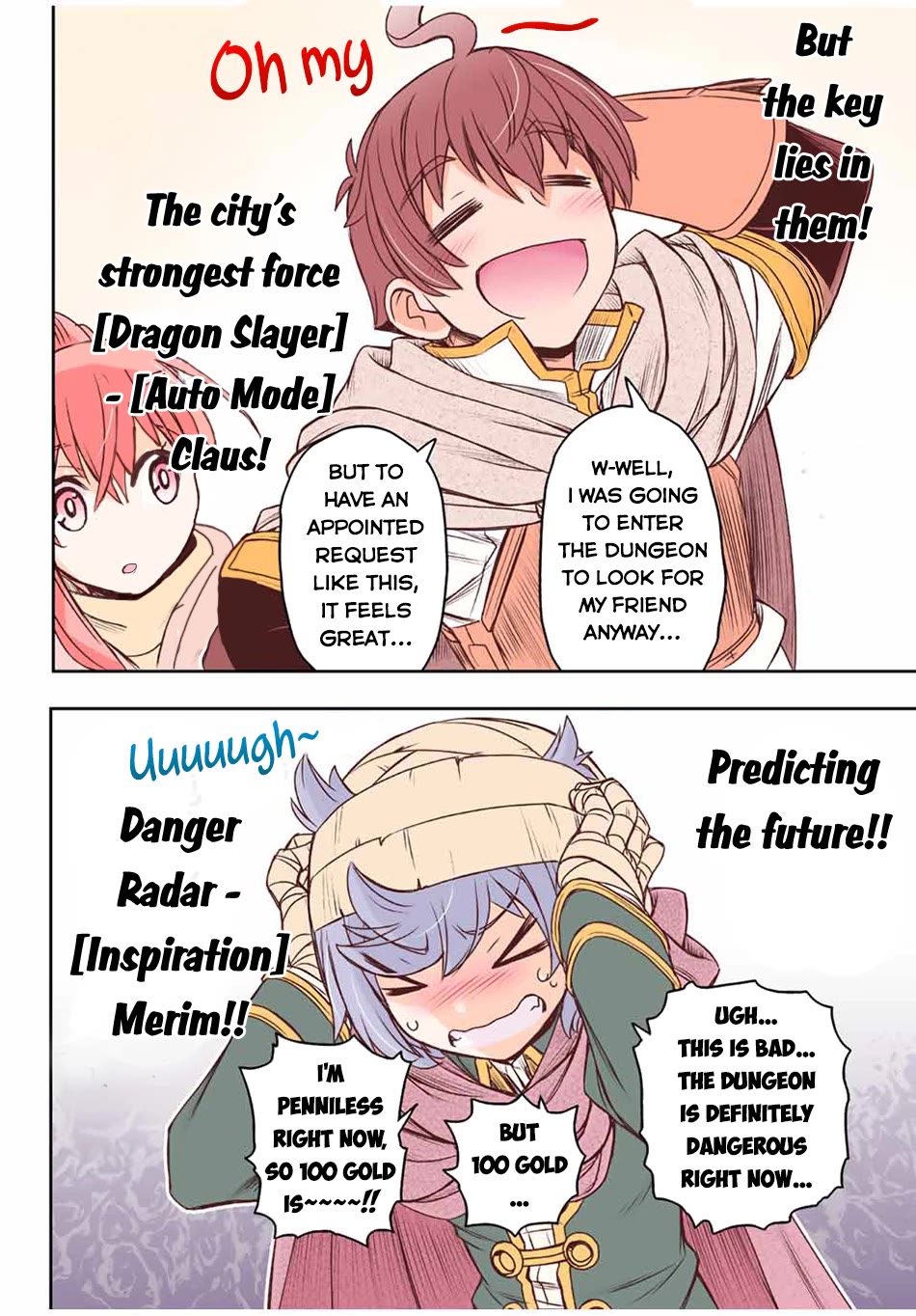 The Useless Skill [Auto Mode] Has Been Awakened ~Huh, Guild's Scout, Didn't You Say I Wasn't Needed Anymore?~ Chapter 65 page 15 - Chapter 65: Black Message Tube