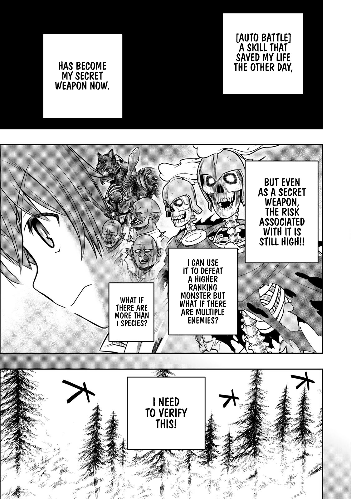 The Useless Skill [Auto Mode] Has Been Awakened ~Huh, Guild's Scout, Didn't You Say I Wasn't Needed Anymore?~ Chapter 8 page 12 - Chapter 8: Verifying The [Auto Mode]