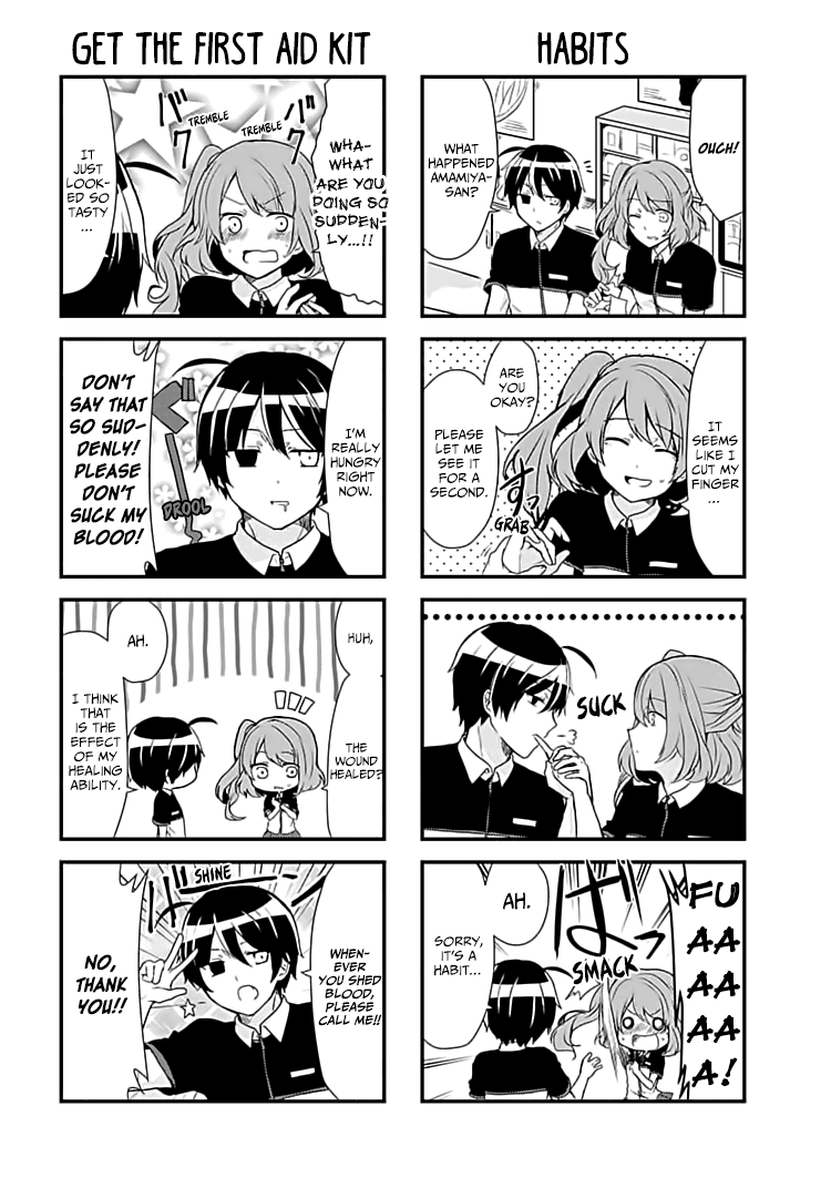 The Vampire Part-Timer Kirishima-kun Chapter 1 page 6 - Chapter 1