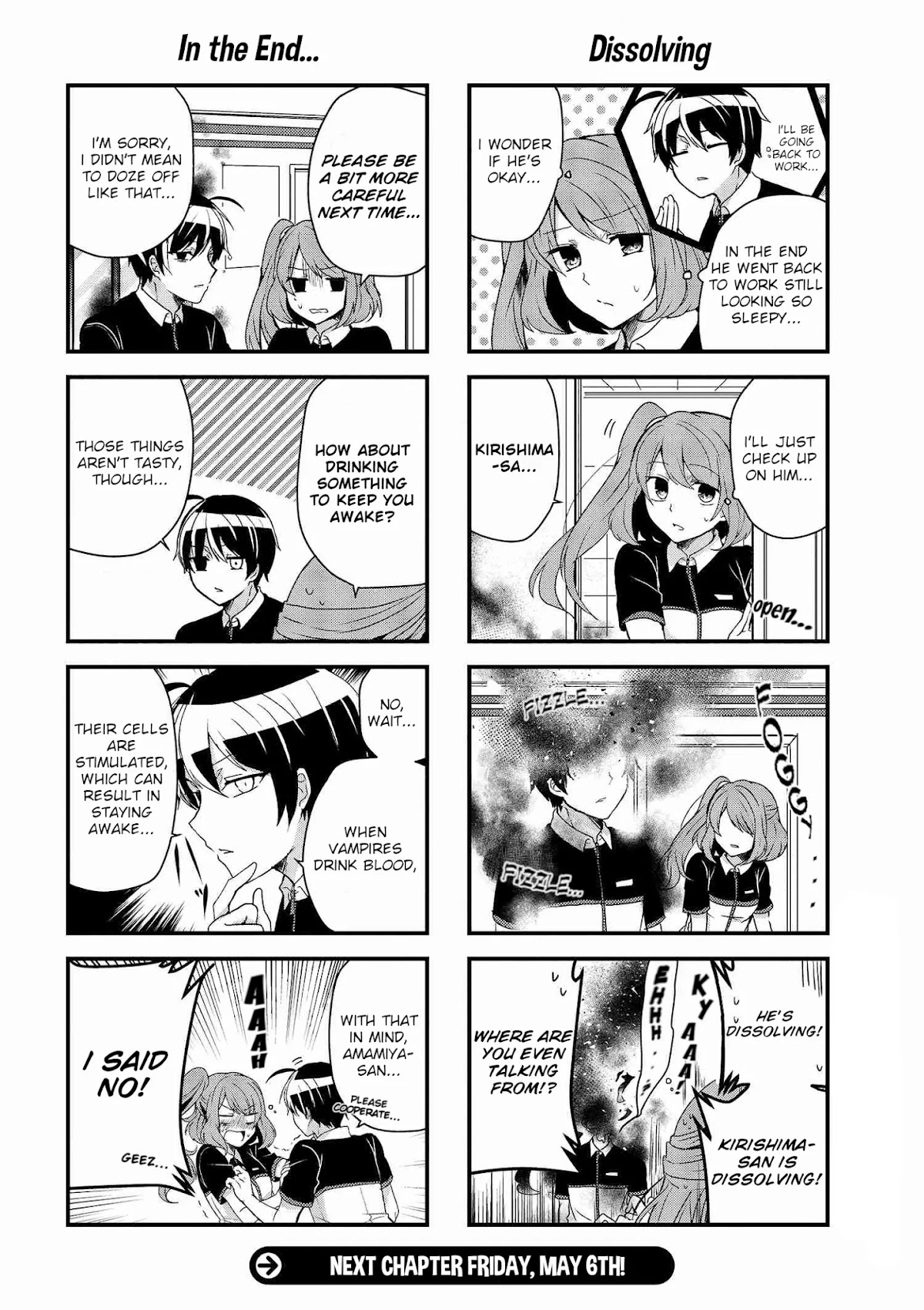 The Vampire Part-Timer Kirishima-kun Chapter 11.1 page 4 - Chapter 11.1