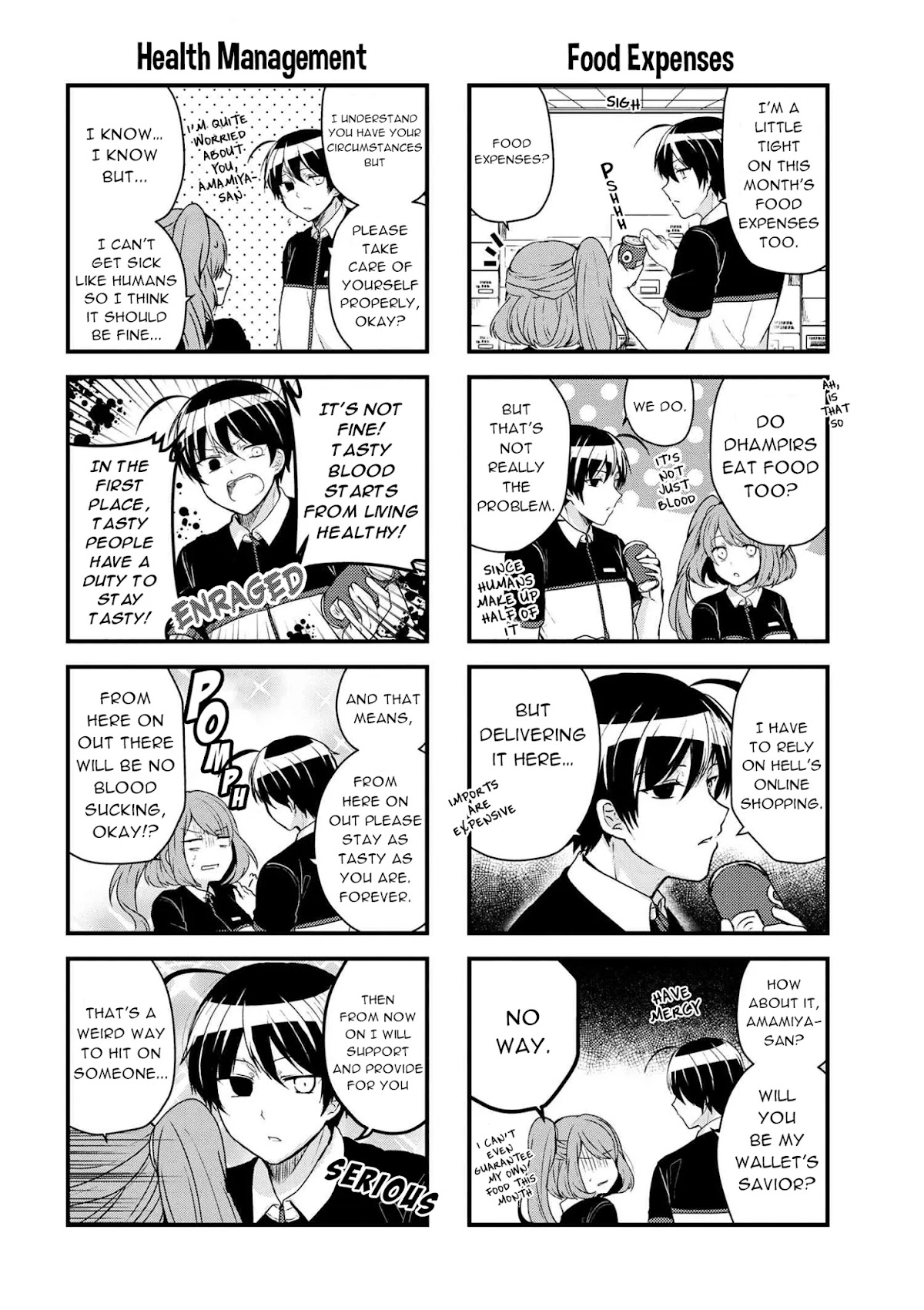 The Vampire Part-Timer Kirishima-kun Chapter 14.1 page 3 - Chapter 14.1