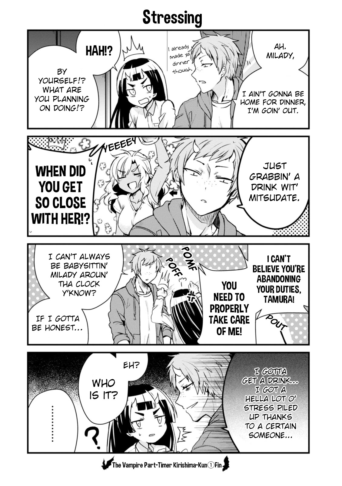 The Vampire Part-Timer Kirishima-kun Chapter 16.5 page 7 - Chapter 16.5: Volume Extras