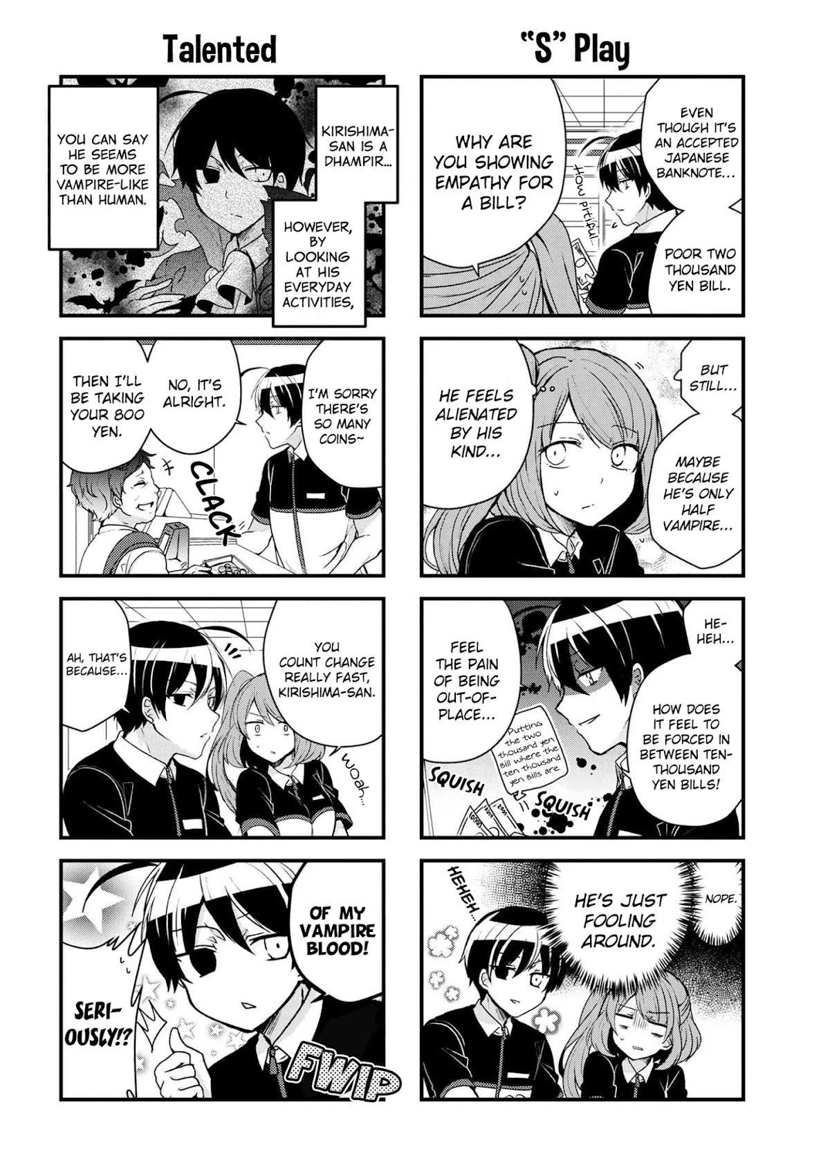The Vampire Part-Timer Kirishima-kun Chapter 17.1 page 6 - Chapter 17.1