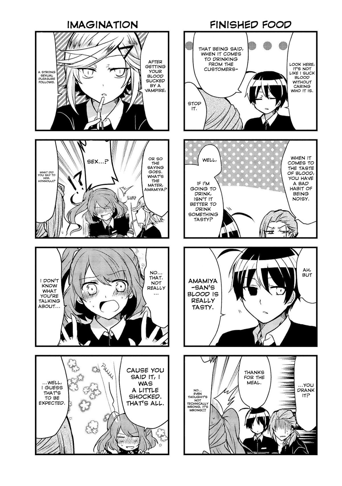 The Vampire Part-Timer Kirishima-kun Chapter 4.2 page 4 - Chapter 4.2
