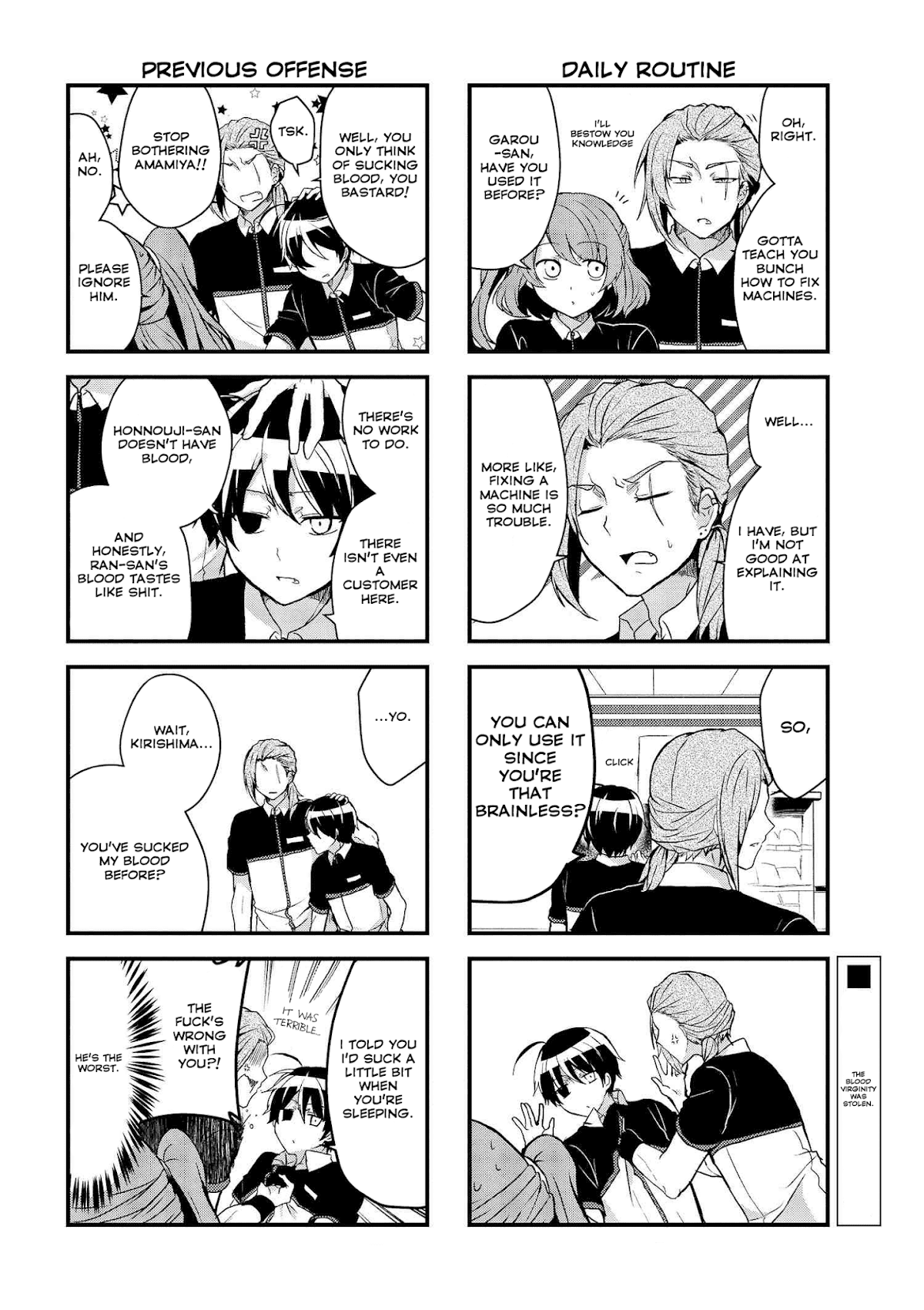 The Vampire Part-Timer Kirishima-kun Chapter 5.1 page 5 - Chapter 5.1