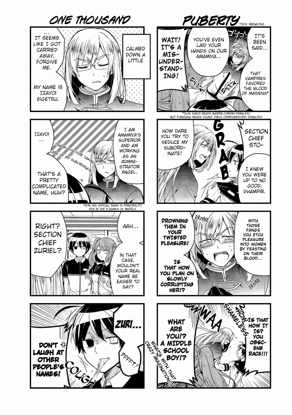 The Vampire Part-Timer Kirishima-kun Chapter 8.1 page 5 - Chapter 8.1