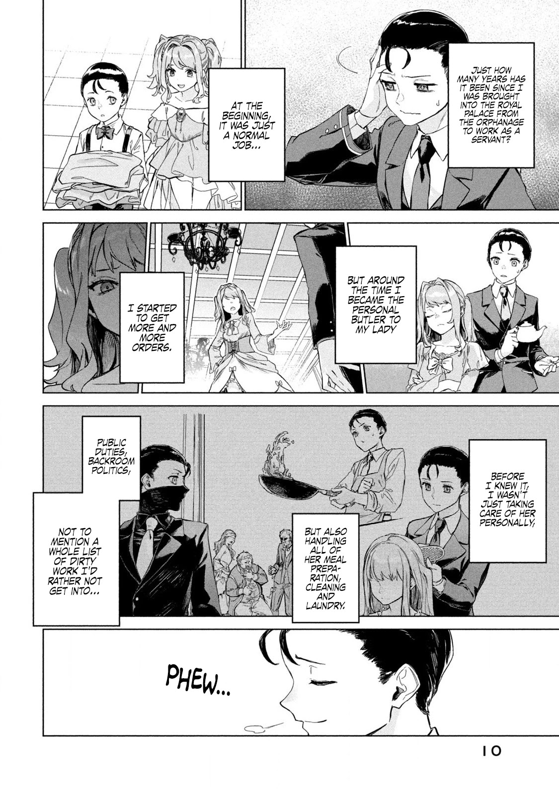 The Versatile Butler Who Served a Selfish Princess Will Become a Peerless Upstart Soldier in the Neighbouring Empire Chapter 1 page 11 - Chapter 1: To the Empire