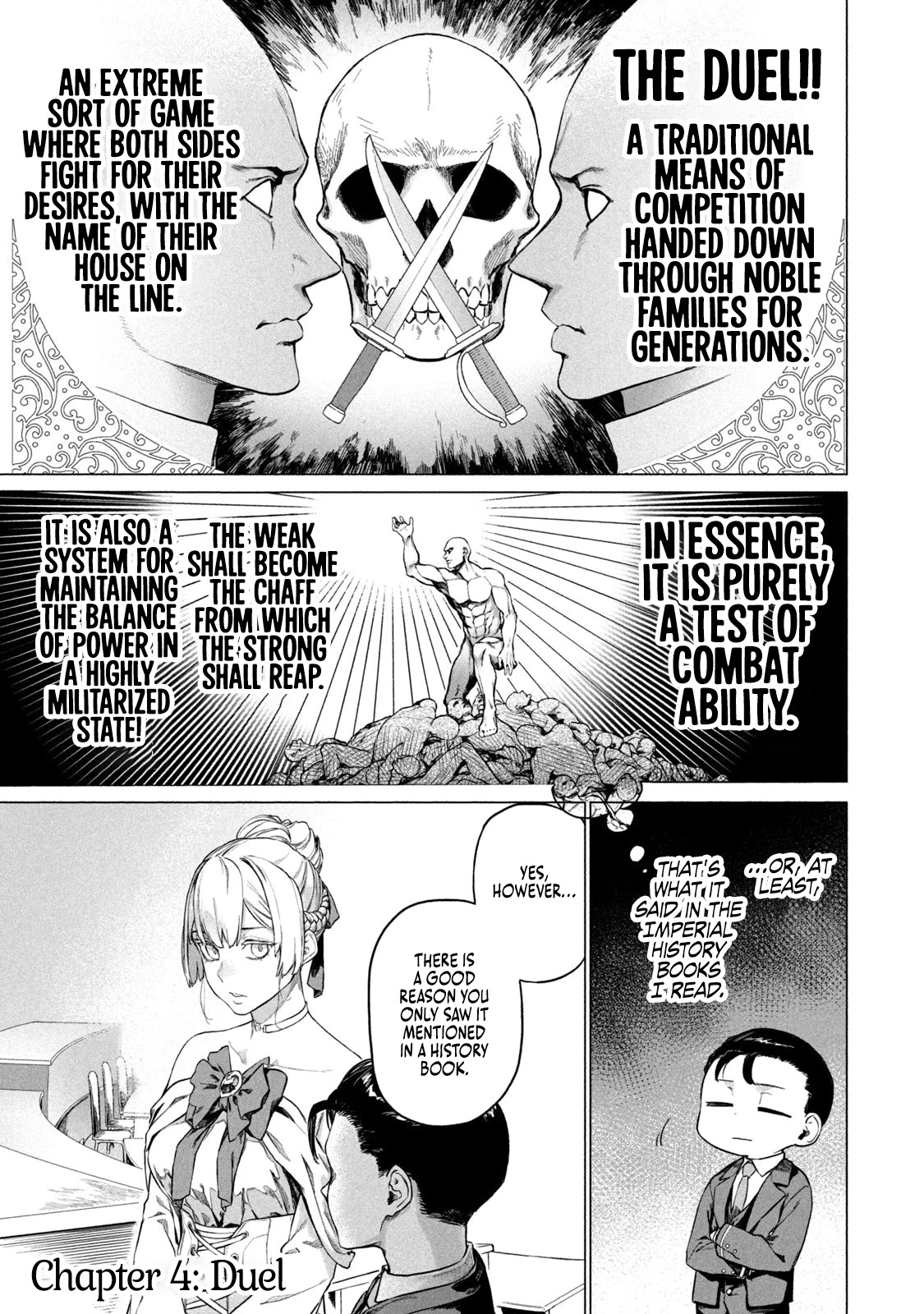 The Versatile Butler Who Served a Selfish Princess Will Become a Peerless Upstart Soldier in the Neighbouring Empire Chapter 4 page 1 - Chapter 4: Duel