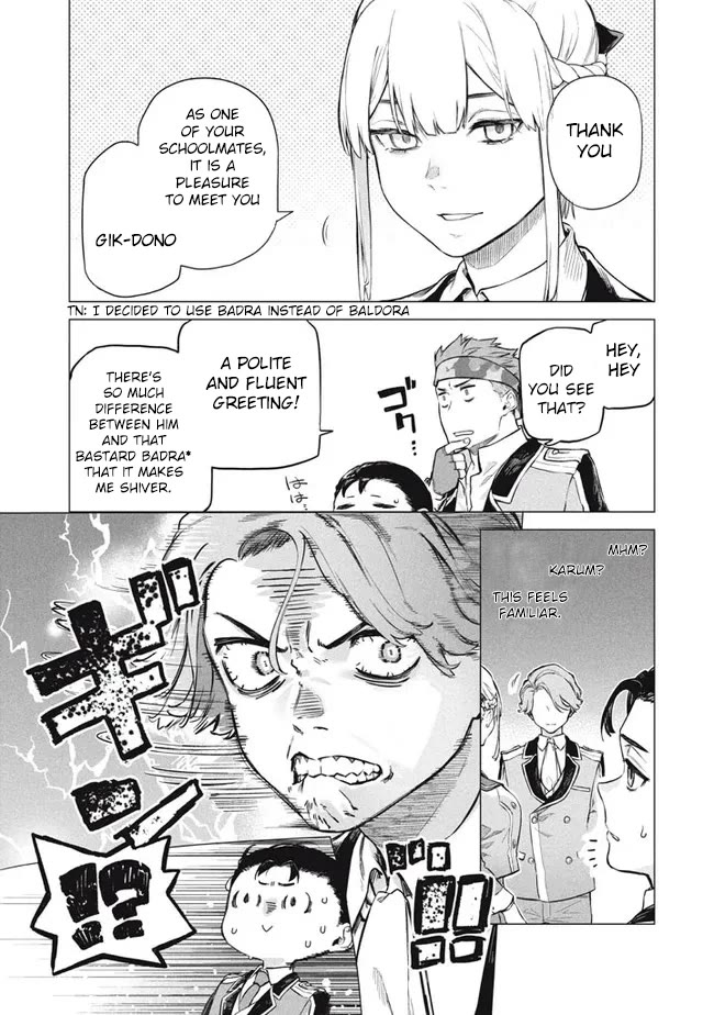 The Versatile Butler Who Served a Selfish Princess Will Become a Peerless Upstart Soldier in the Neighbouring Empire Chapter 6.2 page 3 - Chapter 6.2: Gik Part 2