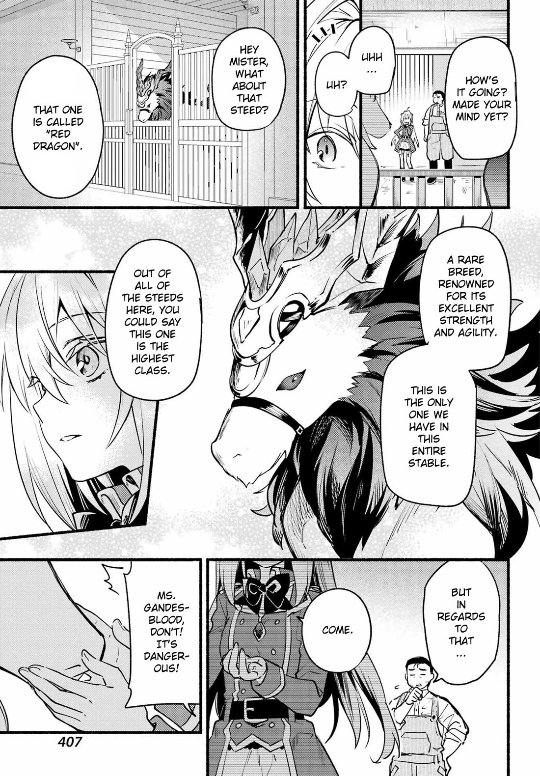 The Vexations of a Shut-In Vampire Princess Chapter 4 page 18 - Chapter 4: The Yearning Steed!
