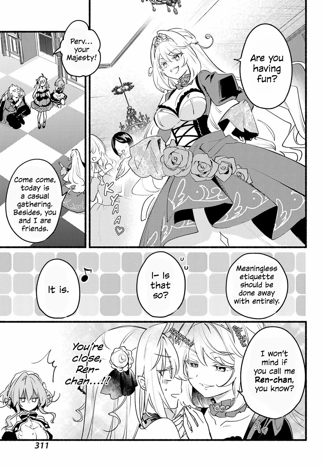 The Vexations of a Shut-In Vampire Princess Chapter 6 page 12 - Chapter 6: The Party Takes a Sudden Turn!