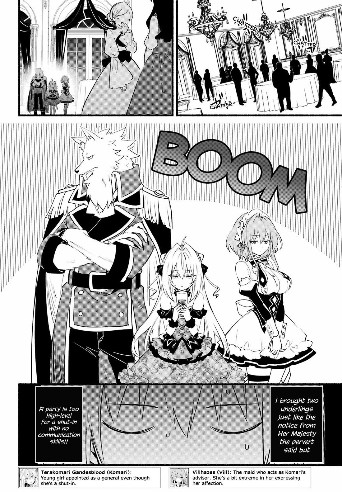 The Vexations of a Shut-In Vampire Princess Chapter 6 page 9 - Chapter 6: The Party Takes a Sudden Turn!