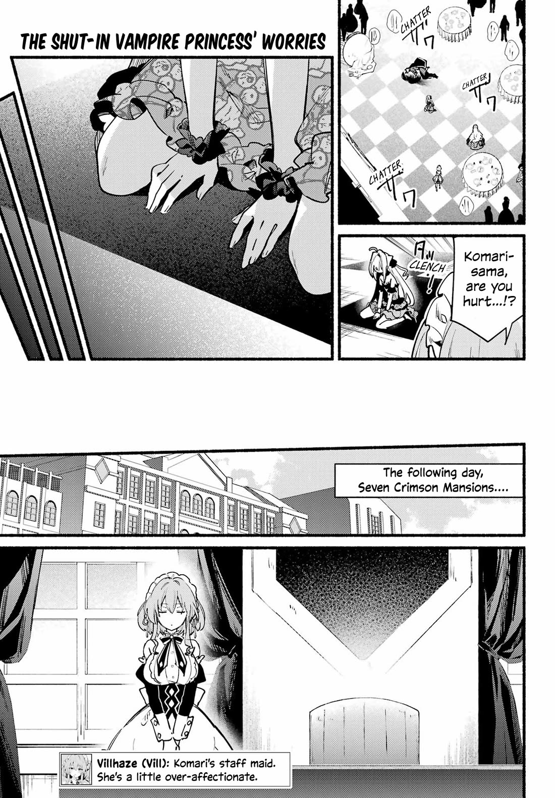 The Vexations of a Shut-In Vampire Princess Chapter 7 page 8 - Chapter 7: Wounds of the Past