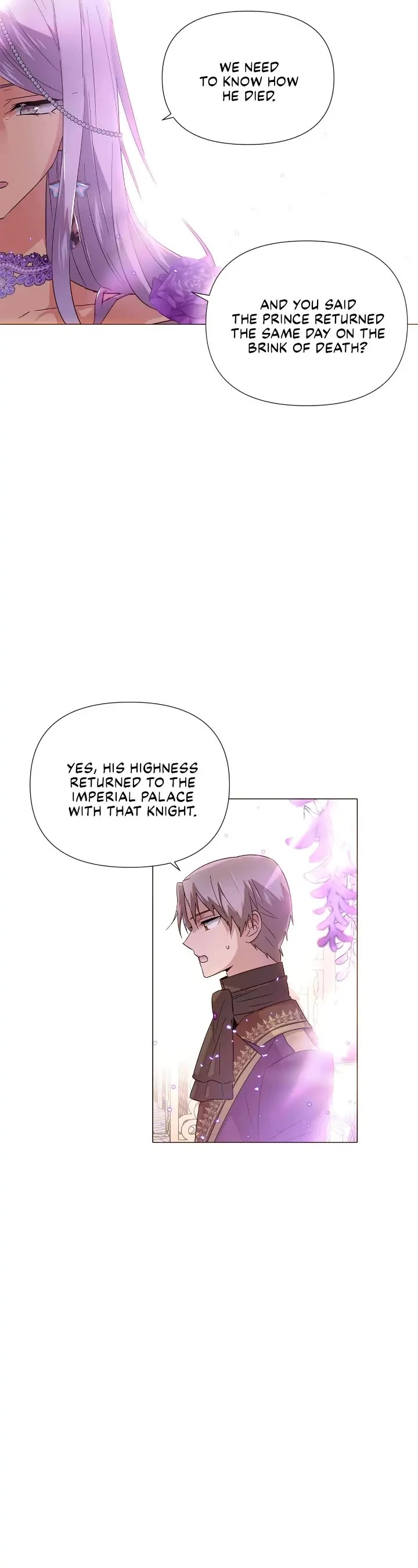 The Villain Discovered My Identity Chapter 110 page 4 - Chapter 110