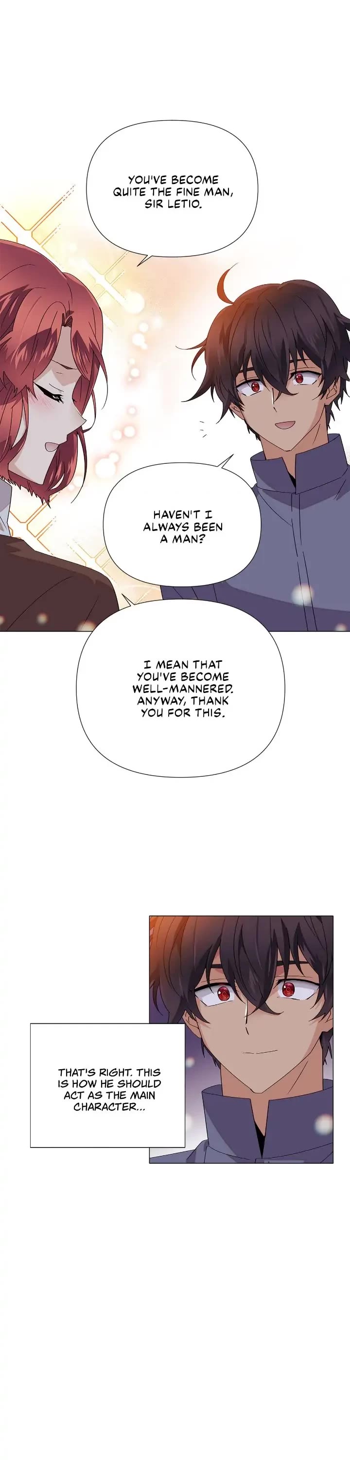 The Villain Discovered My Identity Chapter 112 page 22 - Chapter 112