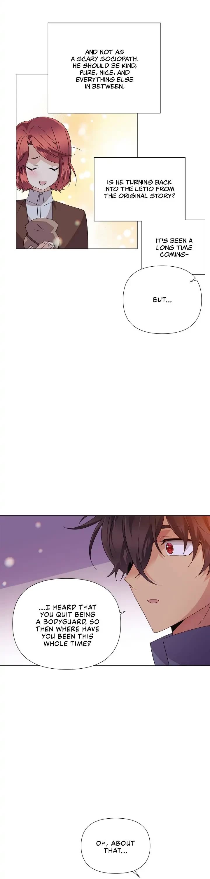 The Villain Discovered My Identity Chapter 112 page 23 - Chapter 112