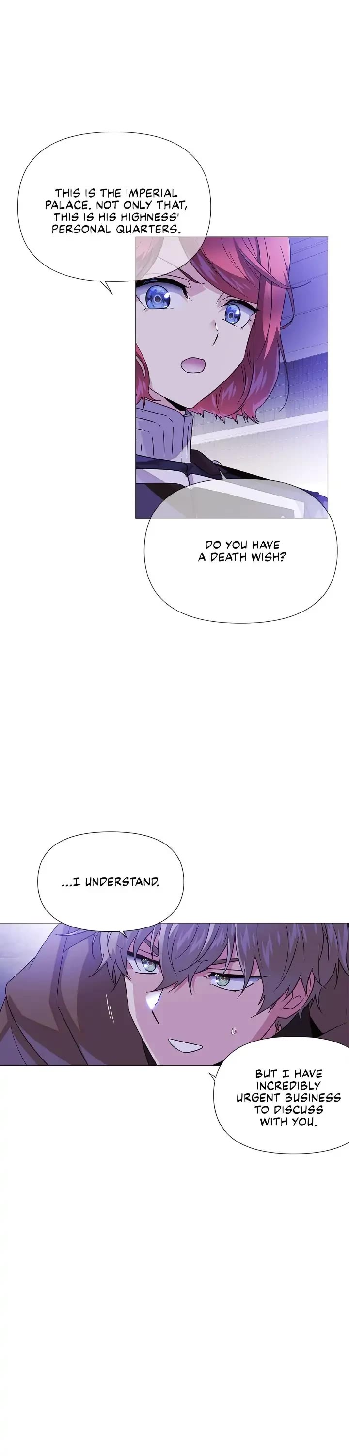 The Villain Discovered My Identity Chapter 120 page 1 - Chapter 120