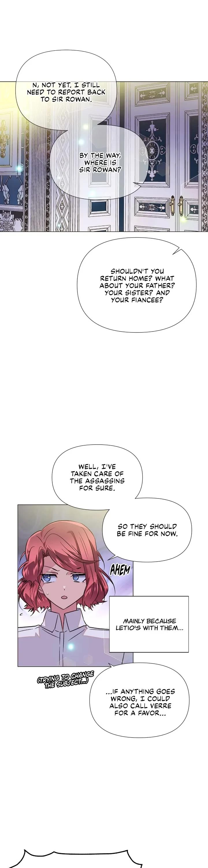The Villain Discovered My Identity Chapter 127 page 36 - Chapter 127
