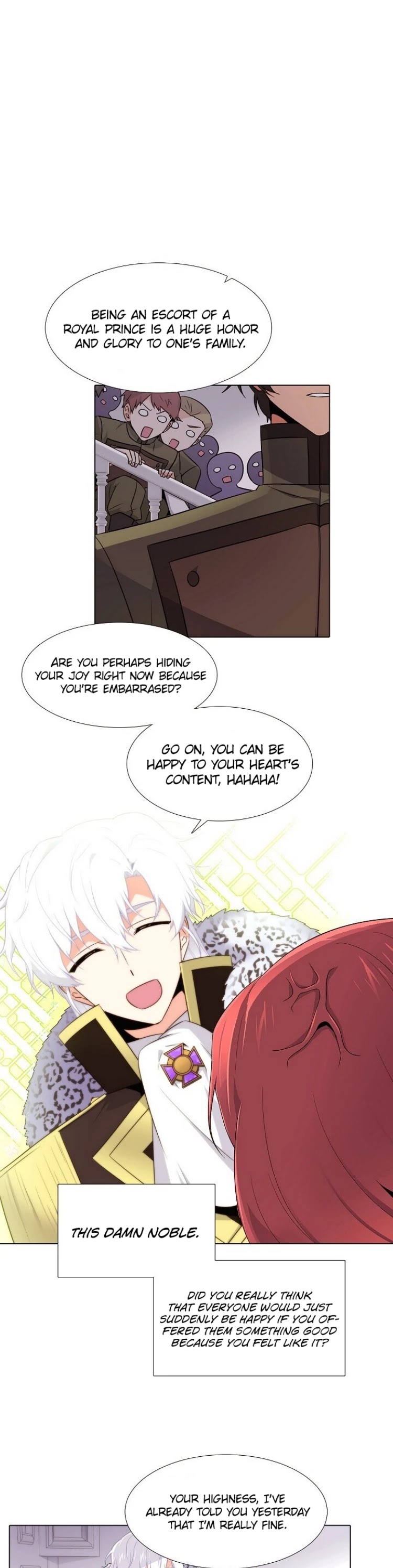 The Villain Discovered My Identity Chapter 14 page 4 - Chapter 14