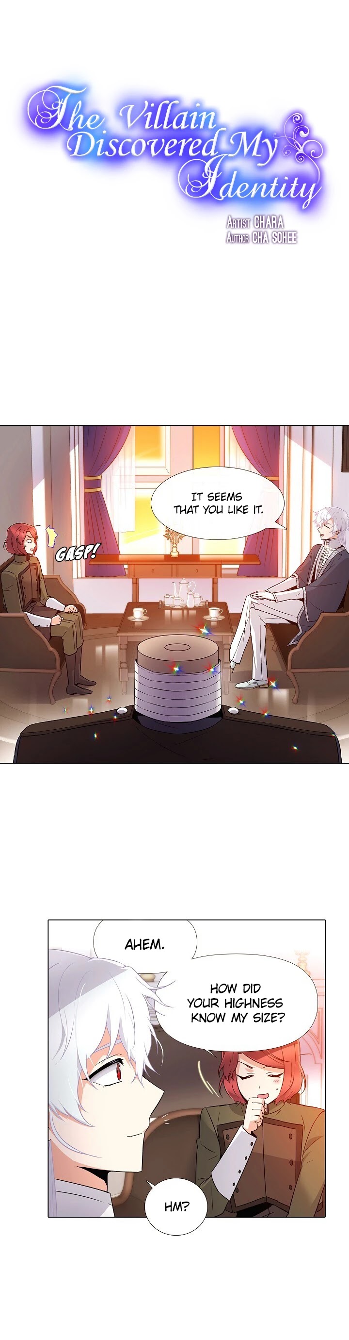 The Villain Discovered My Identity Chapter 15 page 8 - Chapter 15