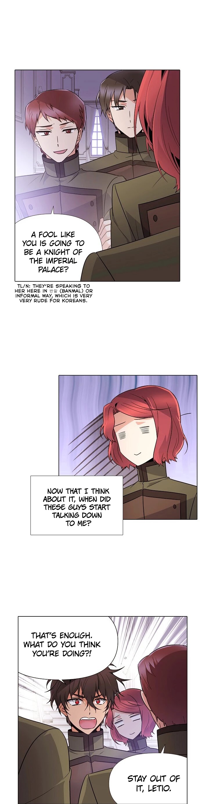 The Villain Discovered My Identity Chapter 20 page 11 - Chapter 20