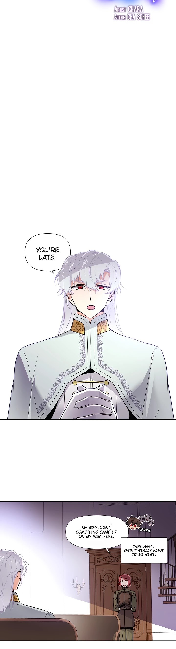 The Villain Discovered My Identity Chapter 21 page 6 - Chapter 21