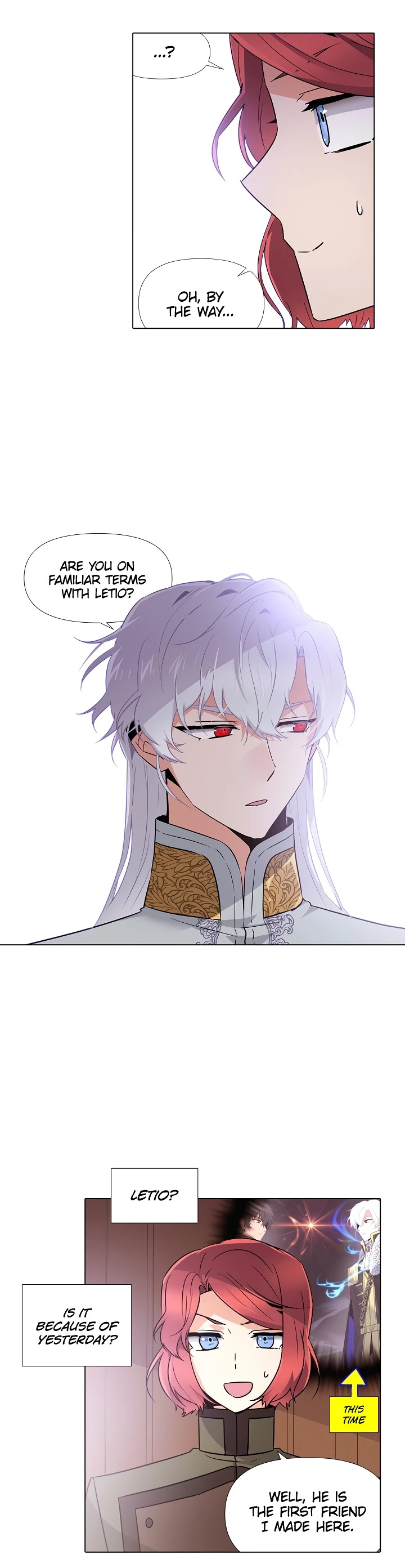 The Villain Discovered My Identity Chapter 21 page 8 - Chapter 21