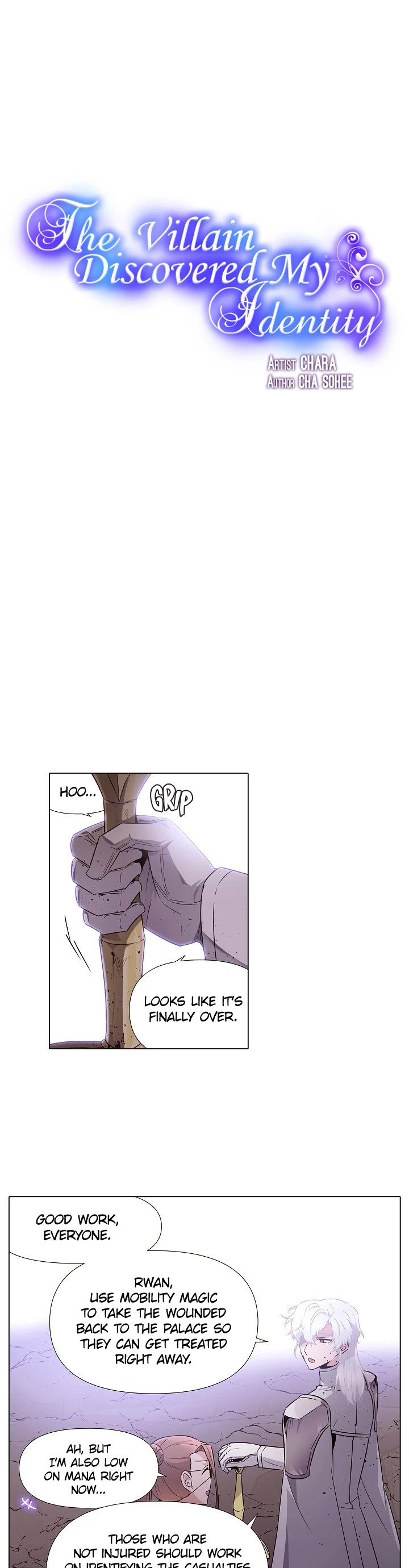 The Villain Discovered My Identity Chapter 23 page 1 - Chapter 23