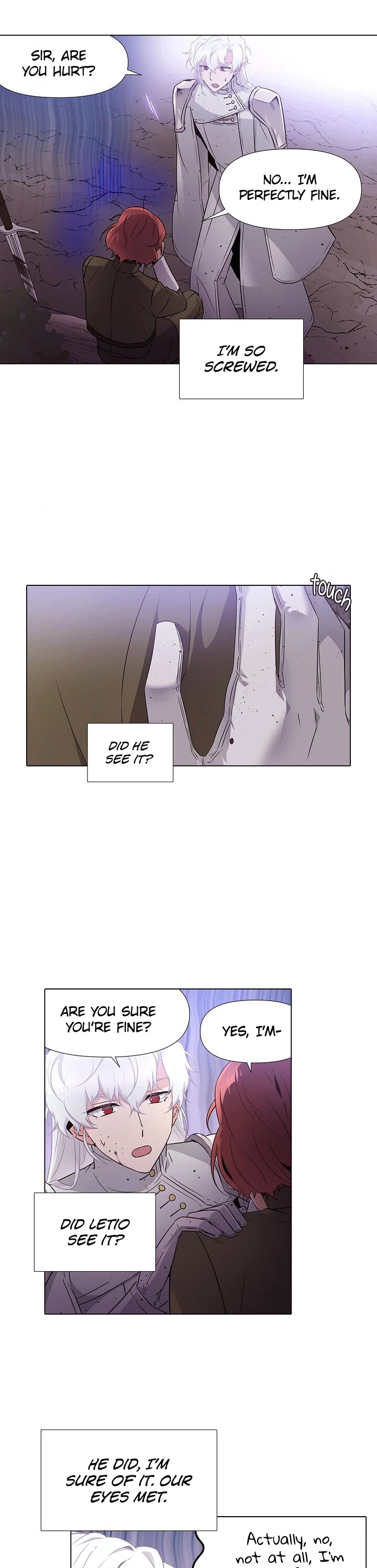 The Villain Discovered My Identity Chapter 23 page 3 - Chapter 23