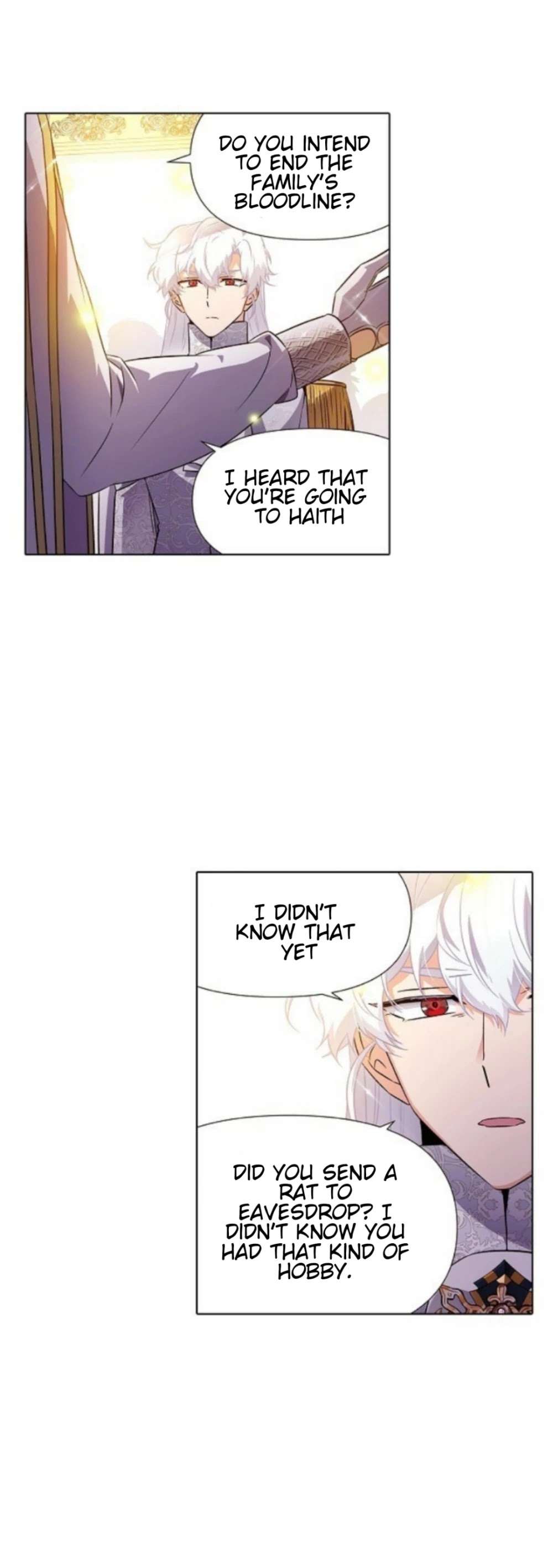 The Villain Discovered My Identity Chapter 35 page 20 - Chapter 35