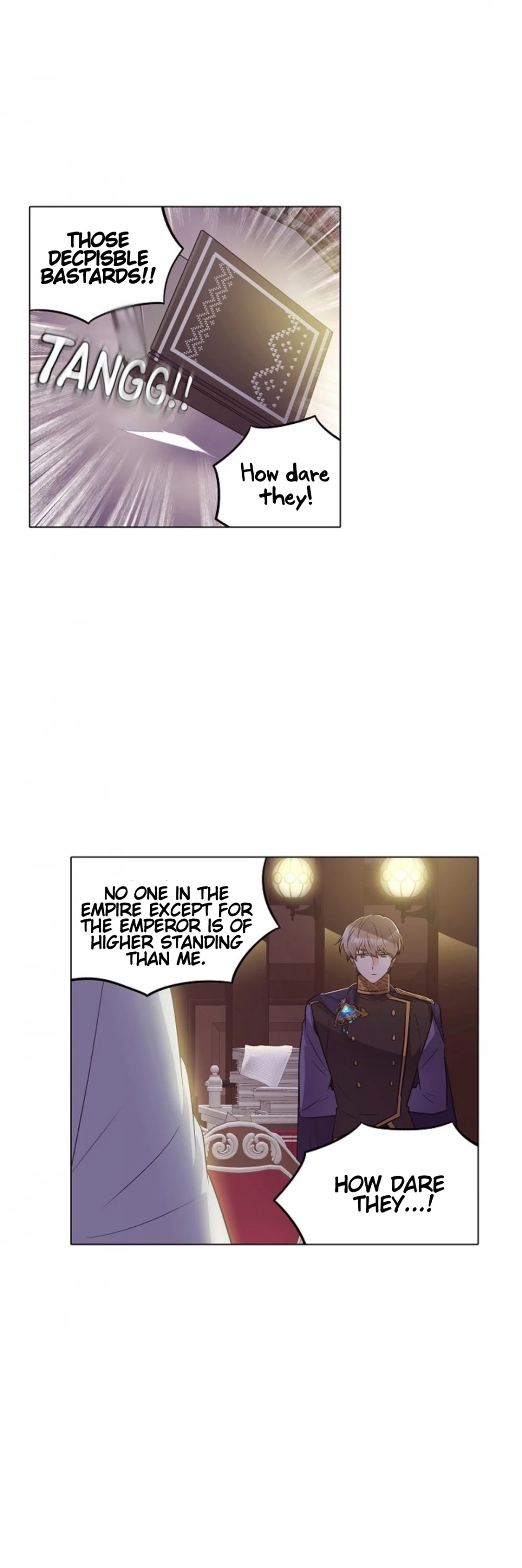 The Villain Discovered My Identity Chapter 39 page 1 - Chapter 39