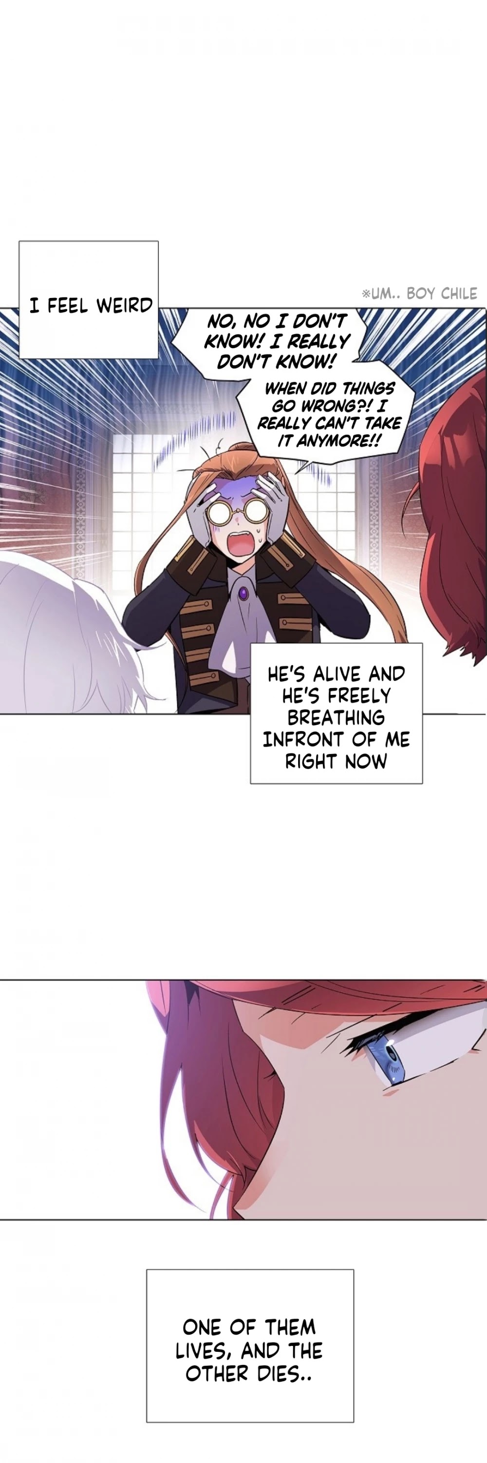 The Villain Discovered My Identity Chapter 40 page 13 - Chapter 40