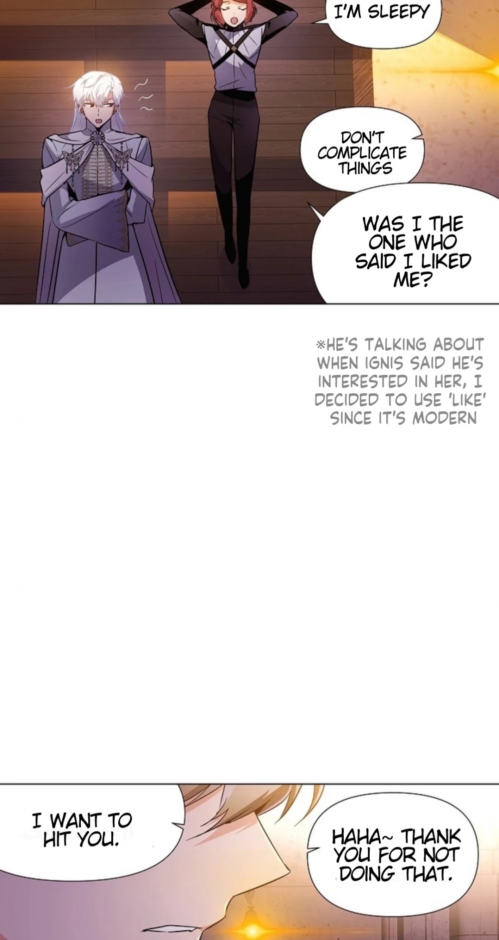 The Villain Discovered My Identity Chapter 41 page 13 - Chapter 41