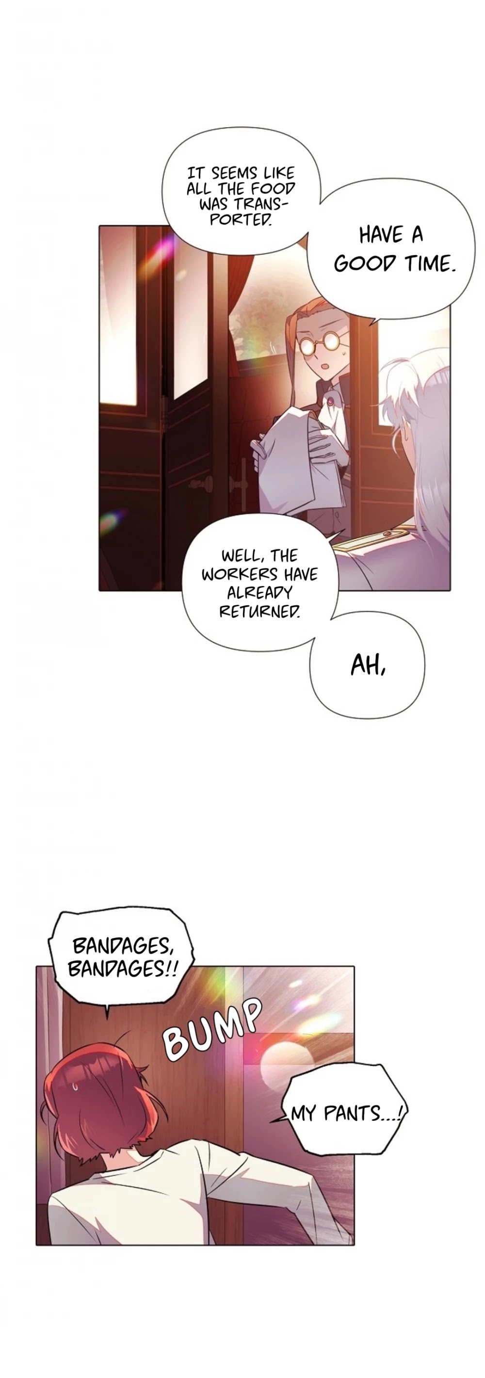 The Villain Discovered My Identity Chapter 46 page 1 - Chapter 46