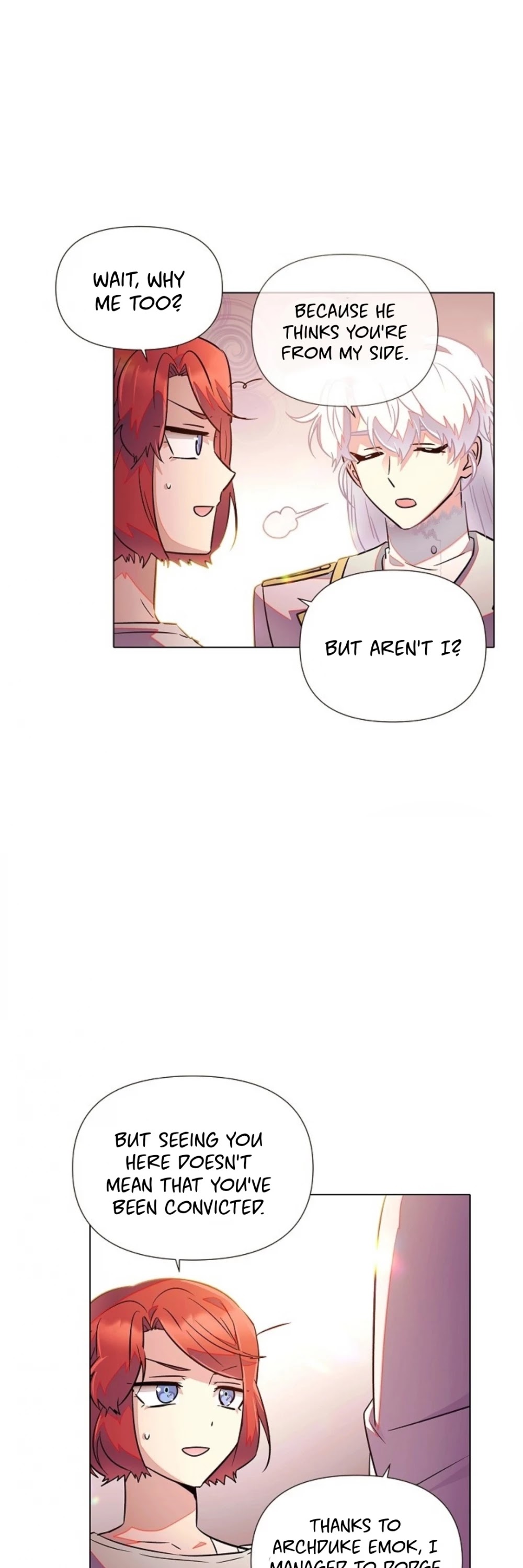 The Villain Discovered My Identity Chapter 46 page 18 - Chapter 46