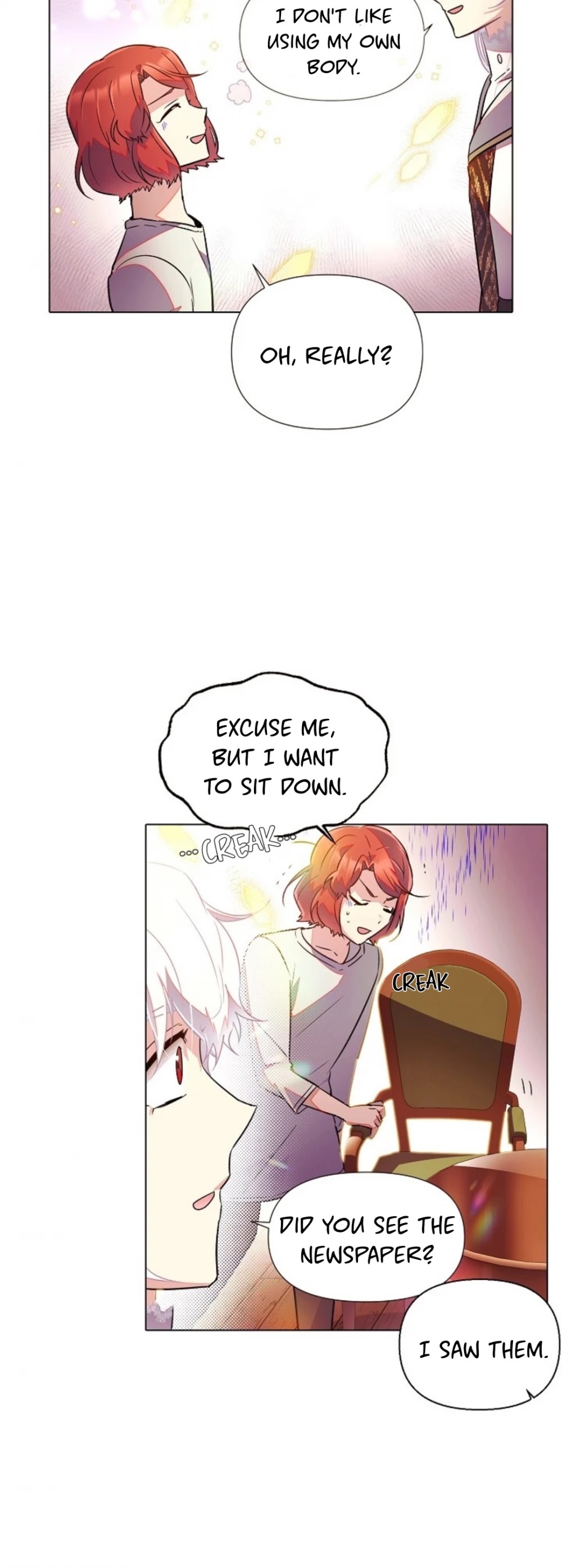 The Villain Discovered My Identity Chapter 46 page 5 - Chapter 46