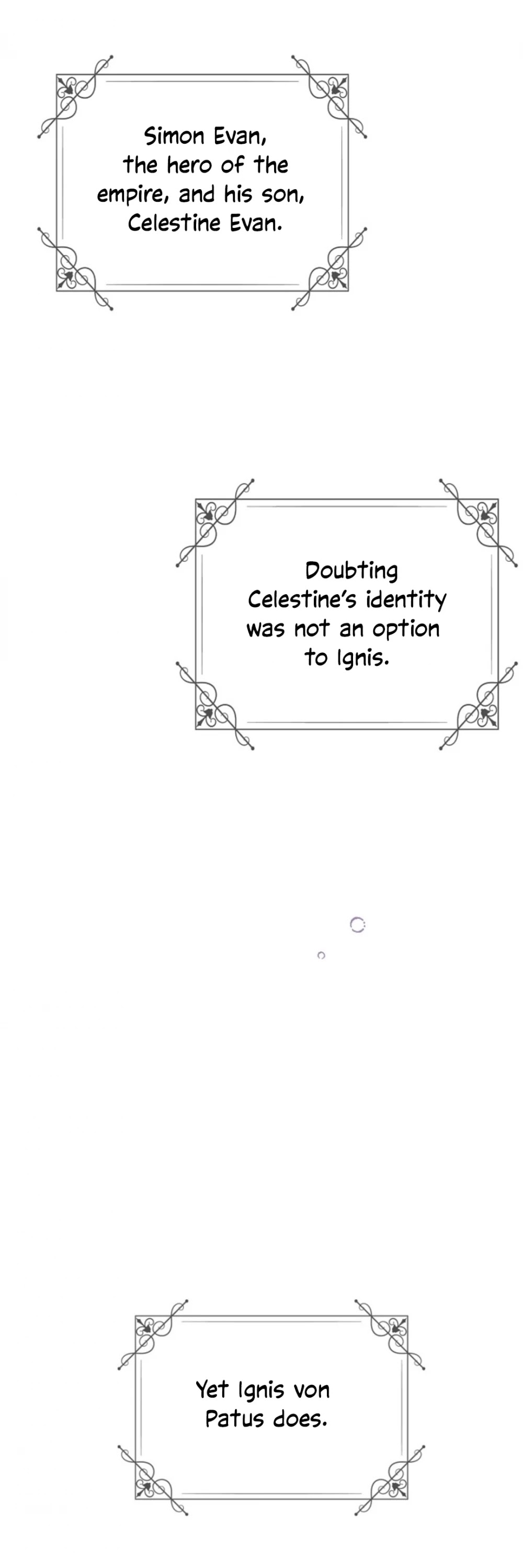 The Villain Discovered My Identity Chapter 50 page 1 - Chapter 50