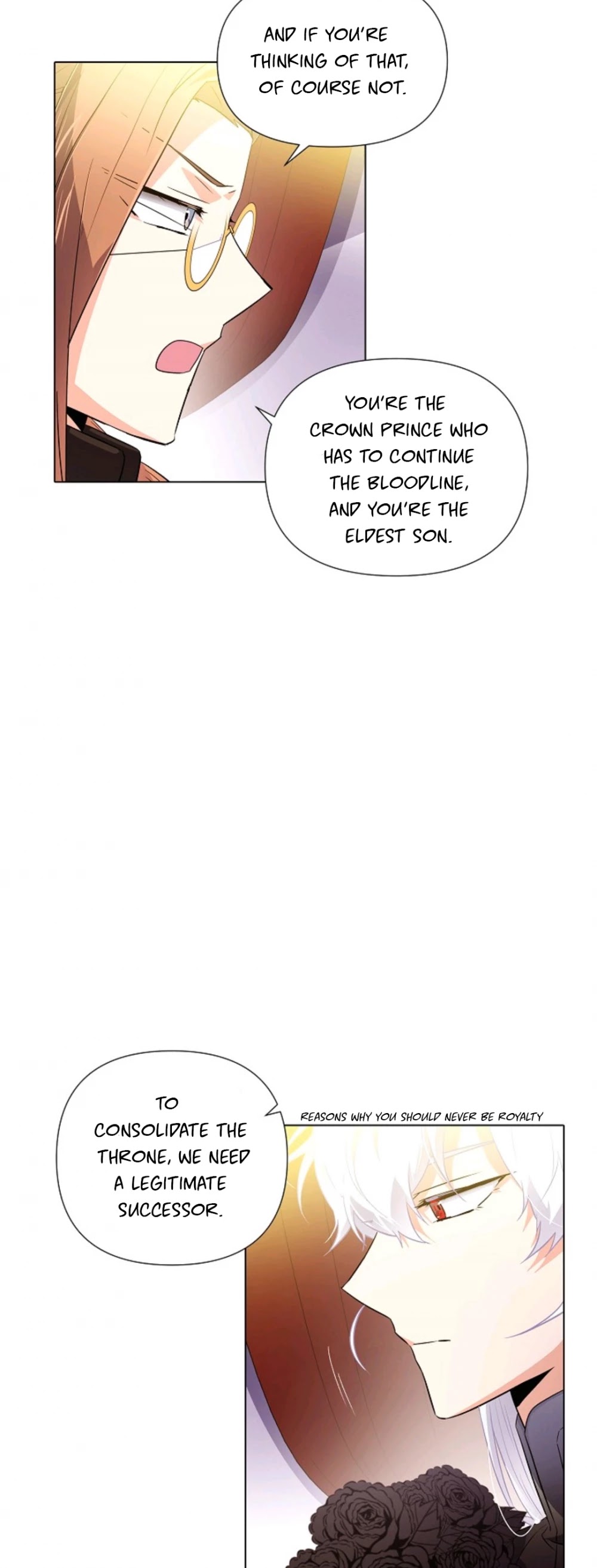 The Villain Discovered My Identity Chapter 50 page 6 - Chapter 50