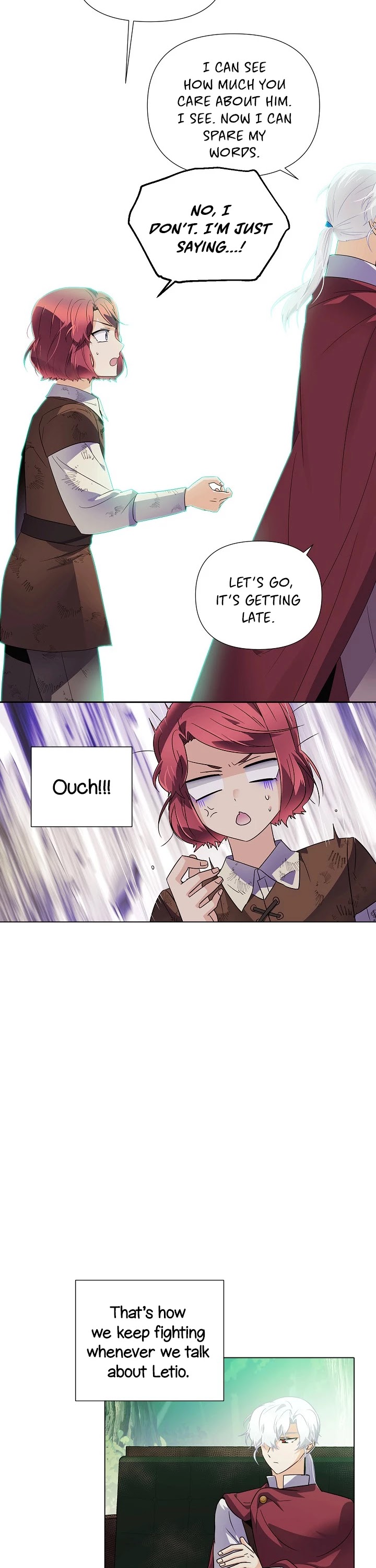 The Villain Discovered My Identity Chapter 54 page 8 - Chapter 54