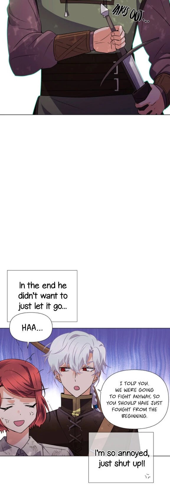 The Villain Discovered My Identity Chapter 58 page 14 - Chapter 58