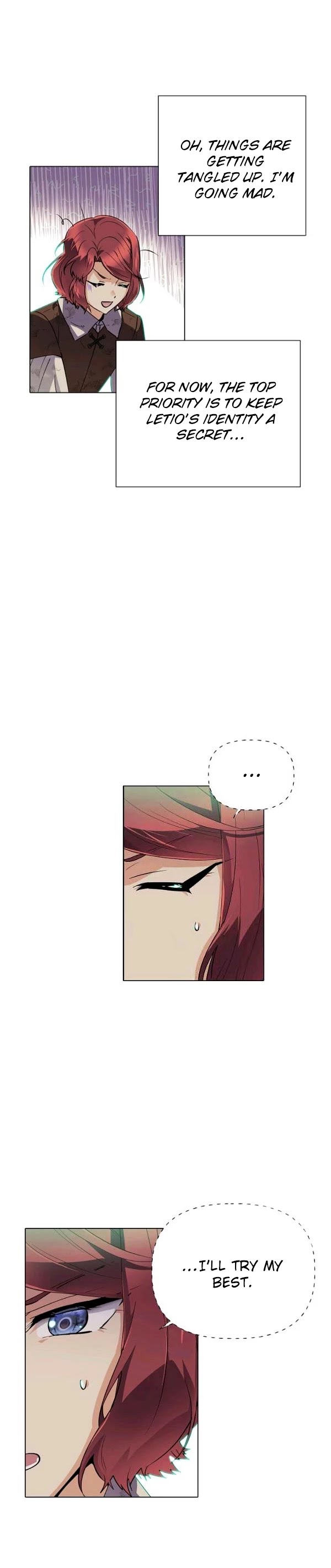The Villain Discovered My Identity Chapter 65 page 14 - Chapter 65