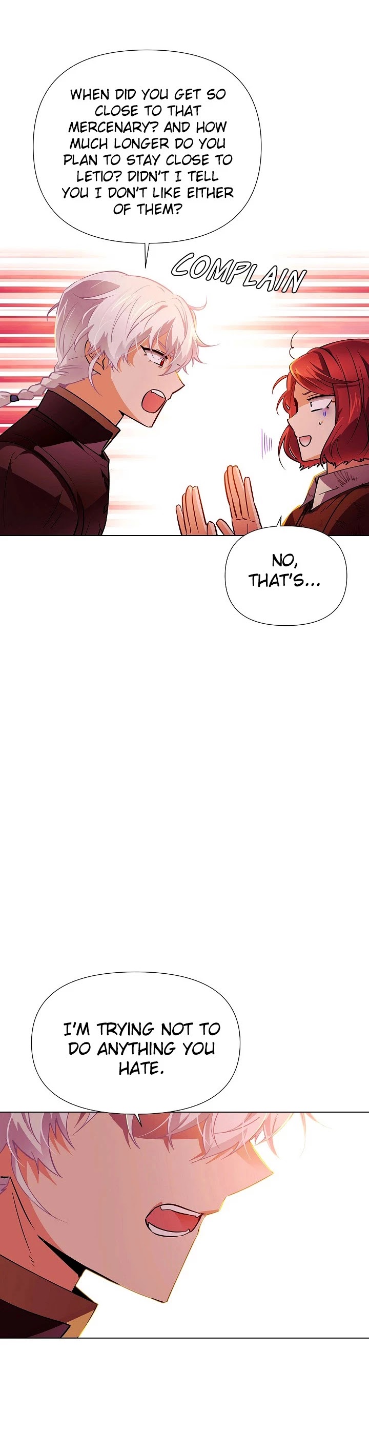 The Villain Discovered My Identity Chapter 67 page 8 - Chapter 67