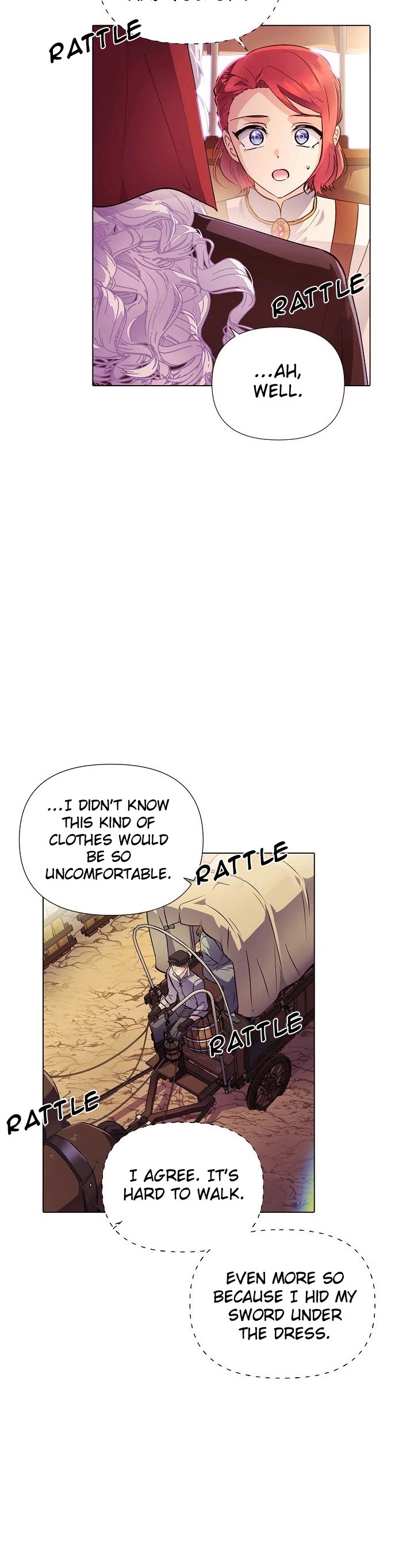 The Villain Discovered My Identity Chapter 73 page 8 - Chapter 73