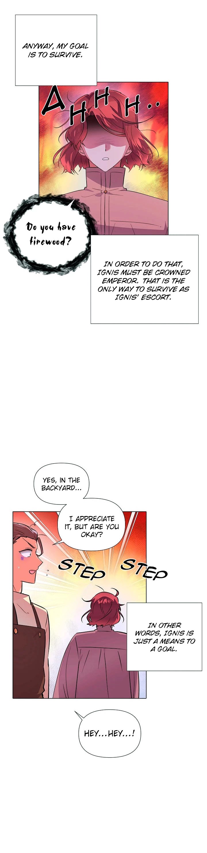 The Villain Discovered My Identity Chapter 81 page 6 - Chapter 81