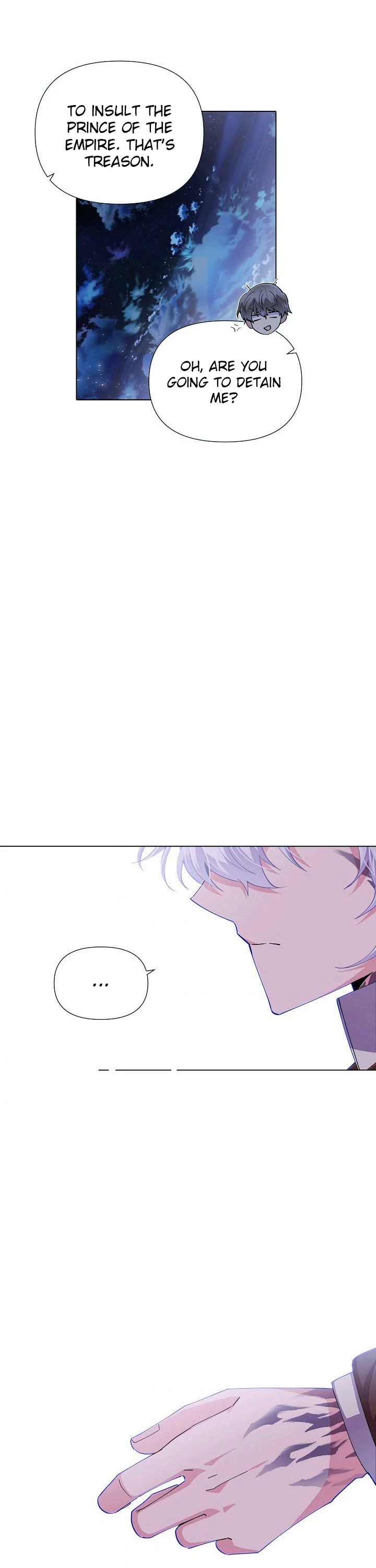 The Villain Discovered My Identity Chapter 83 page 13 - Chapter 83