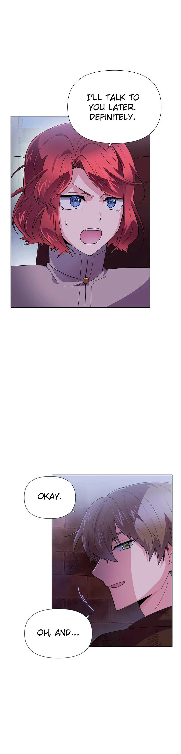 The Villain Discovered My Identity Chapter 84 page 1 - Chapter 84