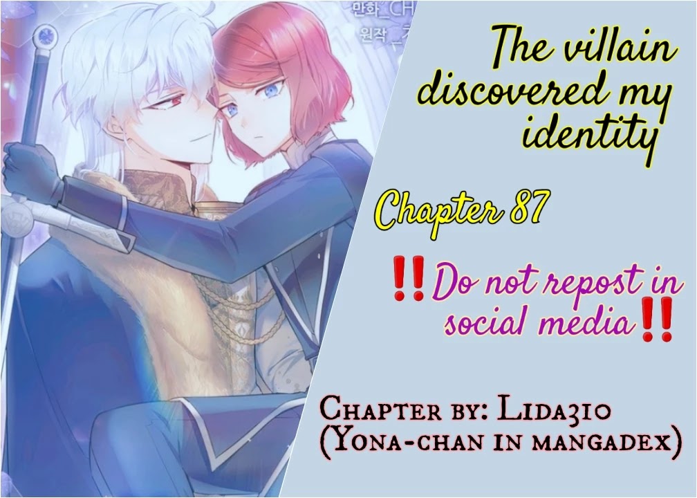 The Villain Discovered My Identity Chapter 87 page 1 - Chapter 87
