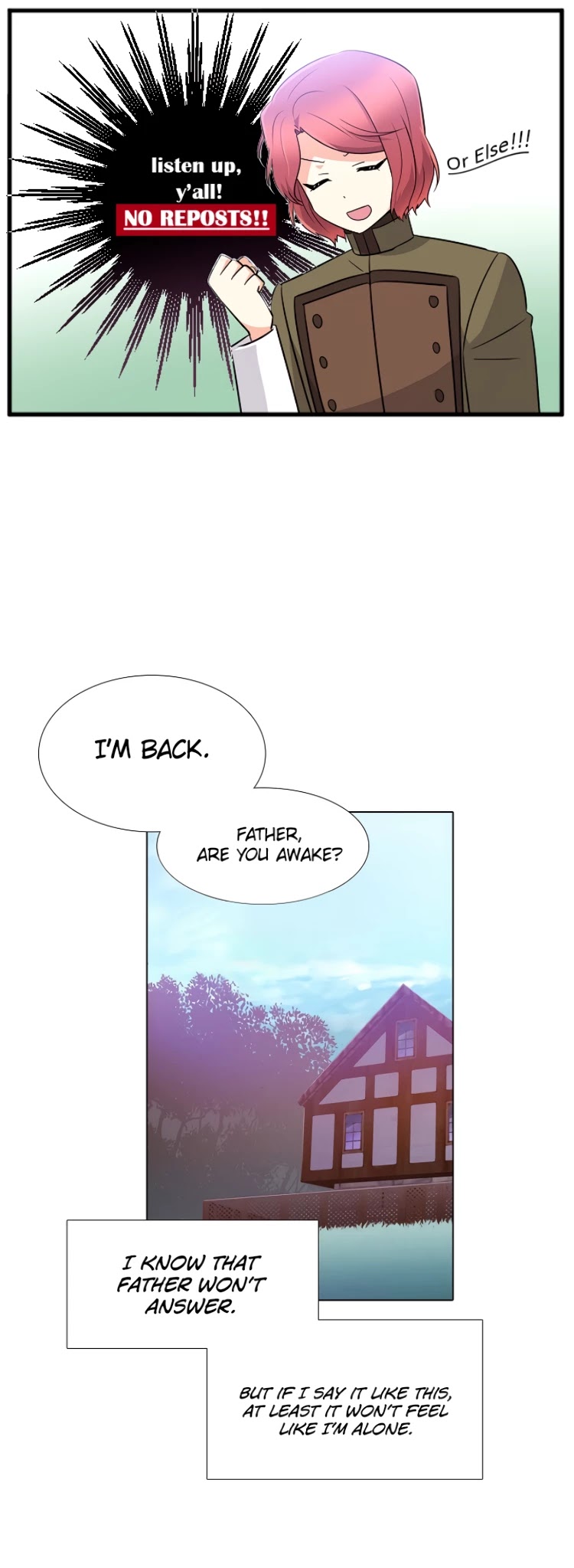 The Villain Discovered My Identity Chapter 9 page 1 - Chapter 9